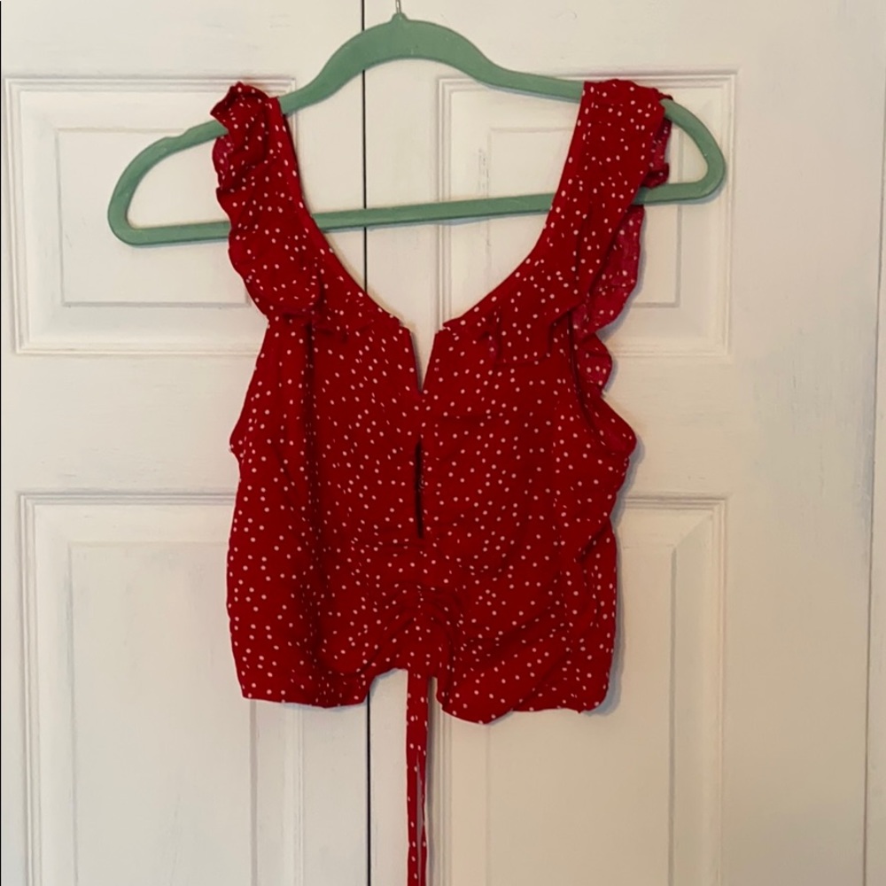 Off The Shoulder Crop Top